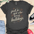 Just a girl who loves bulldogs - V7 - Paw Prints T-Shirt